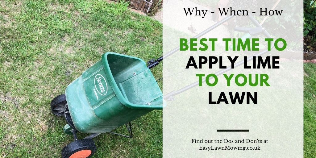 Best Time to Apply Lime to Your Lawn
