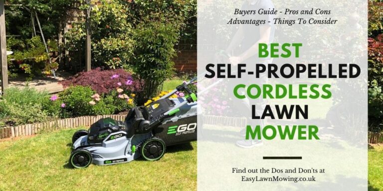 Best Self-Propelled Cordless Lawn Mower