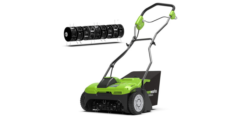 Greenworks Cordless Aerator G40DT35 Review