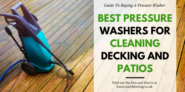 Best Pressure Washers for Cleaning Decking and Patios