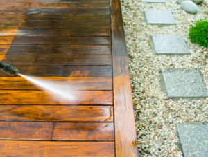 Cleaning Your Patio Or Decking With A Pressure Washer