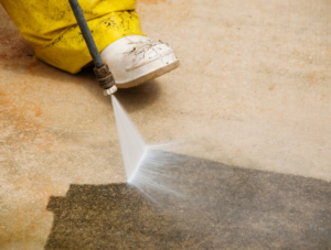 Steps To Cleaning Decking And Patio With A Pressure Washer