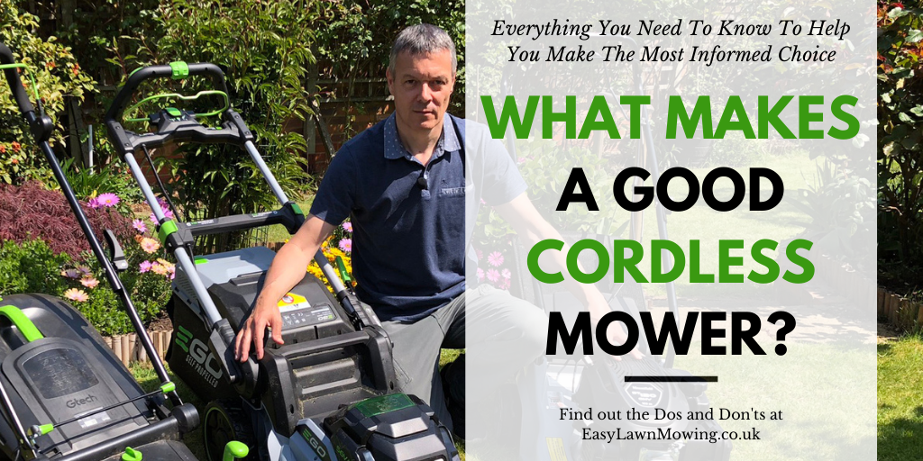 What Makes A Good Cordless Mower