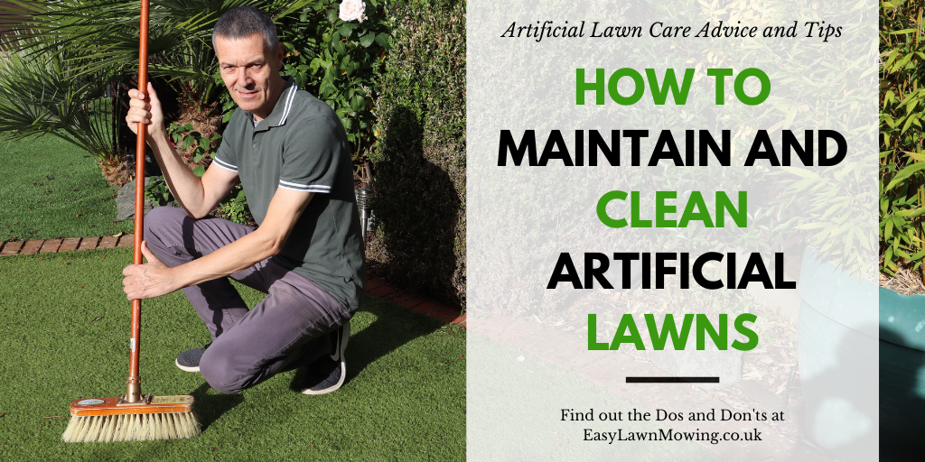 How to Maintain and Clean Artificial Lawns