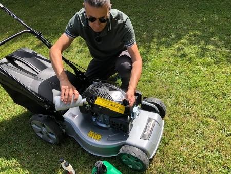 Recoil Or Electric Starter Petrol Lawn Mower