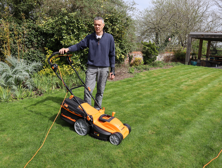 Best Electric Lawnmower for Lawn Stripes