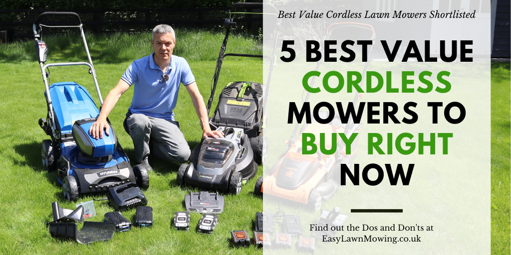 5 Of The Best Value Cordless Mowers To Buy Right Now