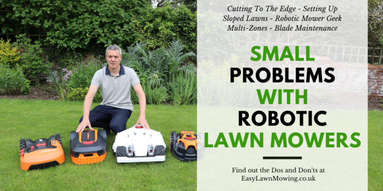 The Small Problems With Robotic Lawn Mowers