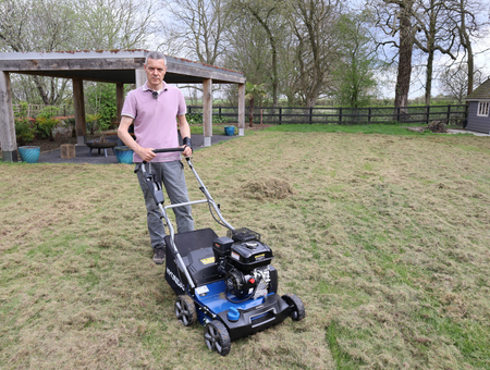 Aerating The Lawn