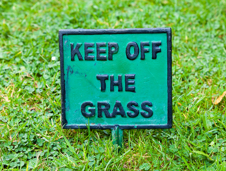 Keep Off The Grass - Winter Lawn Care