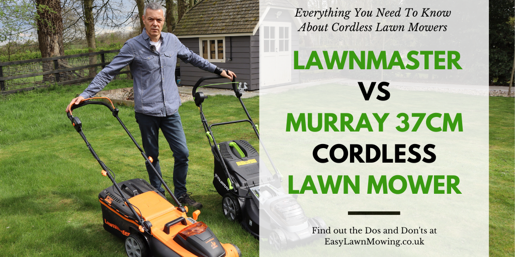 LawnMaster Vs Murray 37cm Cordless Lawn Mower