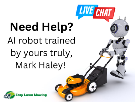 AI Robot Lawnmower Help