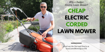 Cheap Electric Corded Lawn Mower