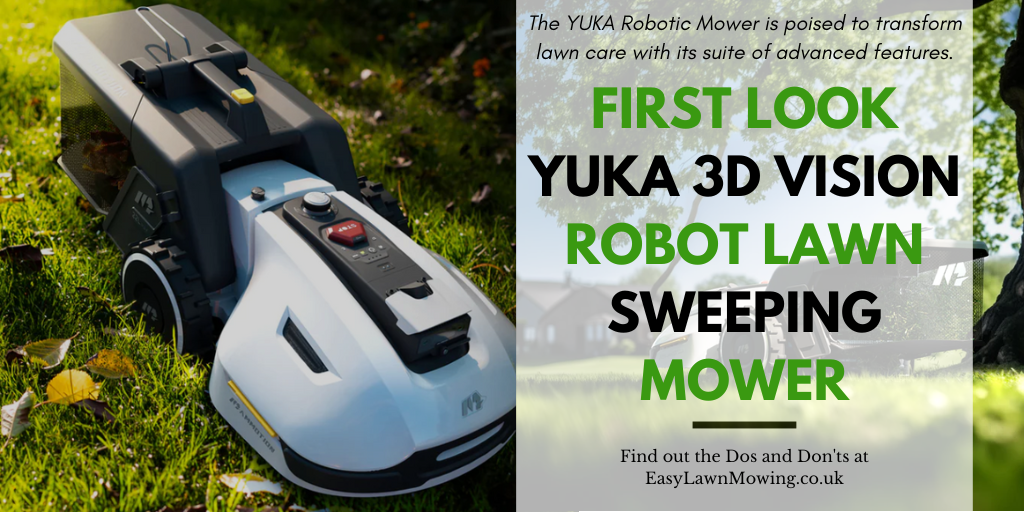 First Look at the YUKA 3D Vision Robot Lawn Sweeping Mower