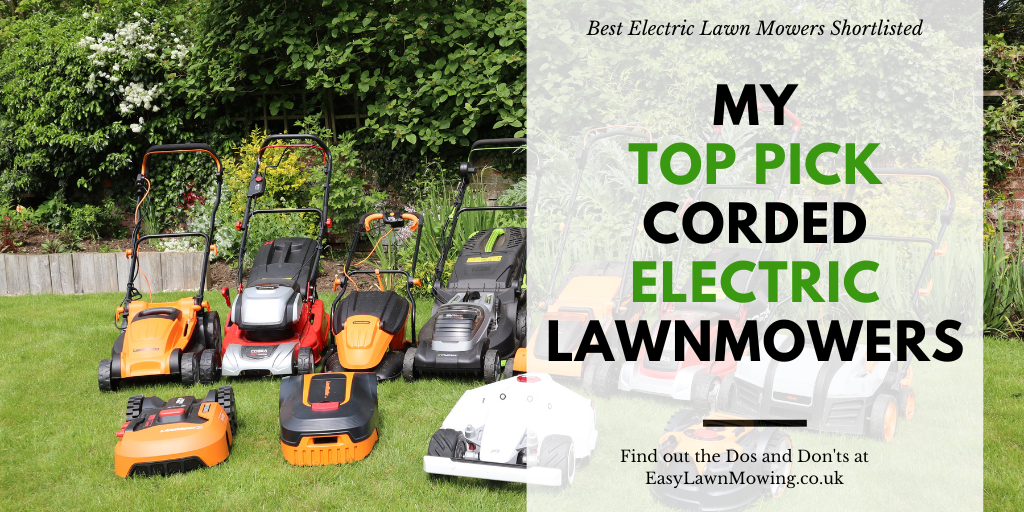 My top pick corded electric lawnmowers for spring